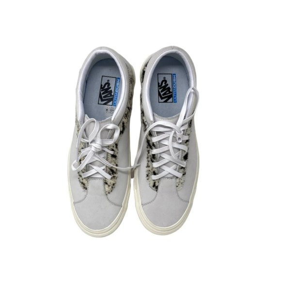 💖MEGA SALE💖VANS Bold Ni Pony Low Top White Women Suede  Casual  VN0A3WLP42N - Picture 5 of 10